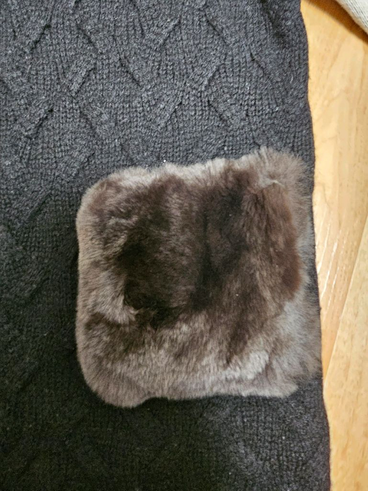 (가격인하)닥스키즈 체크 패턴 니트 120--1