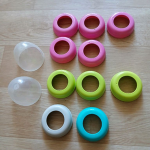 더블하트 젖병 후드캡 일괄