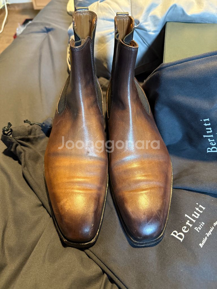 벨루티 디메져 네오 레더 부츠(첼시부츠)--0