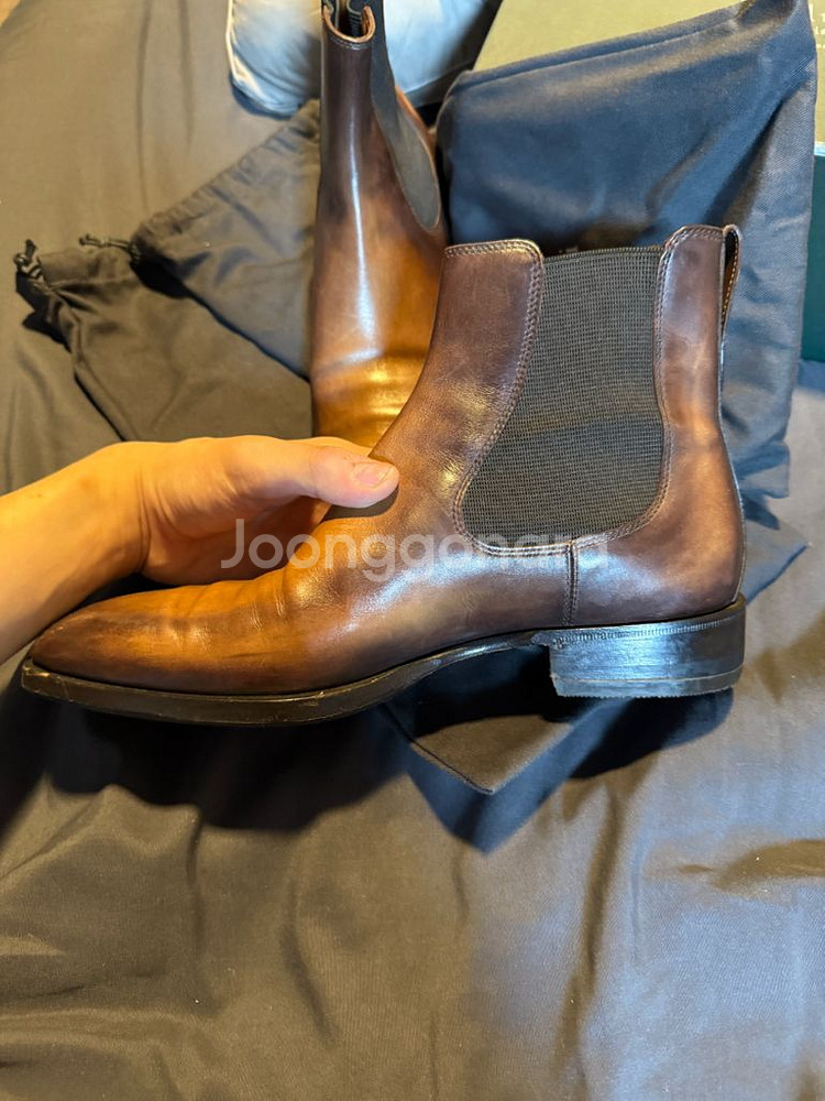 벨루티 디메져 네오 레더 부츠(첼시부츠)--1