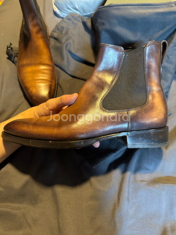 벨루티 디메져 네오 레더 부츠(첼시부츠)--3
