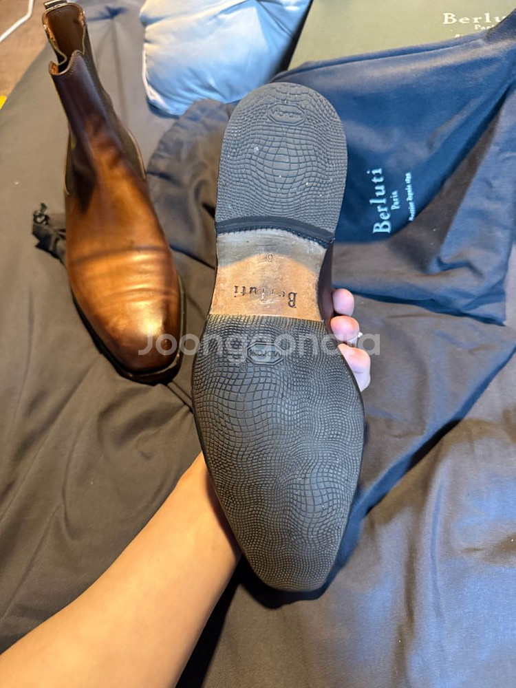 벨루티 디메져 네오 레더 부츠(첼시부츠)--4