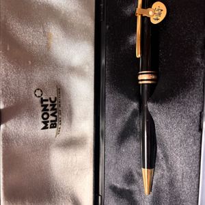 몽블랑 마이스터스튁 클래식 164 볼펜 골드트림 새제품(박스, 보증서 포함)