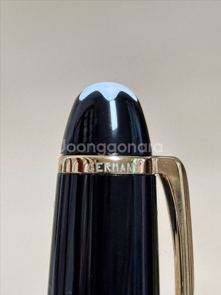 몽블랑 마이스터스튁 클래식 164 볼펜 골드트림 새제품(박스, 보증서 포함)--3