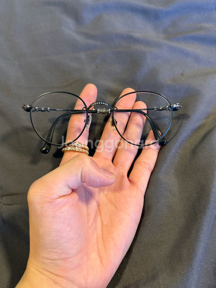 크롬하츠 부바a 매트블랙 안경--0