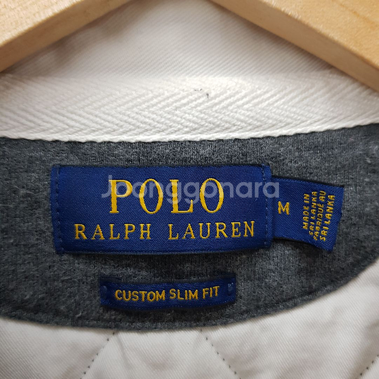 폴로 랄프로렌 커스텀 슬림핏 기모 PK 긴팔티 M사이즈--2