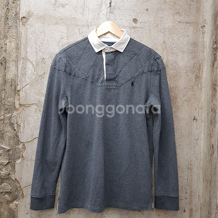 폴로 랄프로렌 커스텀 슬림핏 기모 PK 긴팔티 M사이즈--0