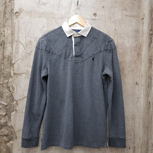 폴로 랄프로렌 커스텀 슬림핏 기모 PK 긴팔티 M사이즈