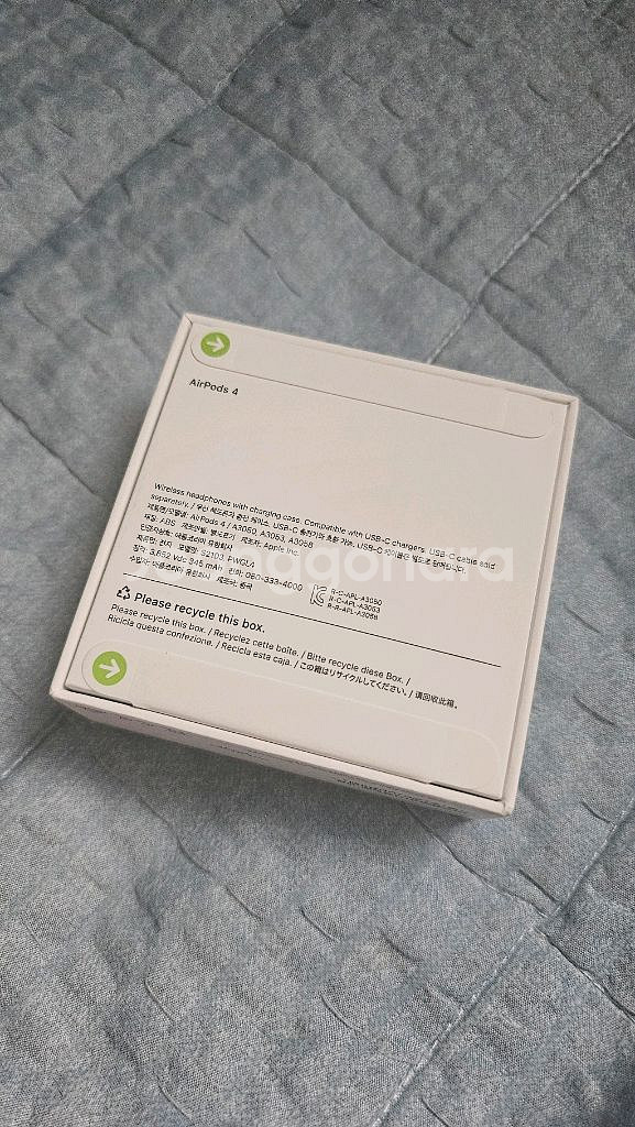 에어팟 4세대 미개봉 노캔x--1