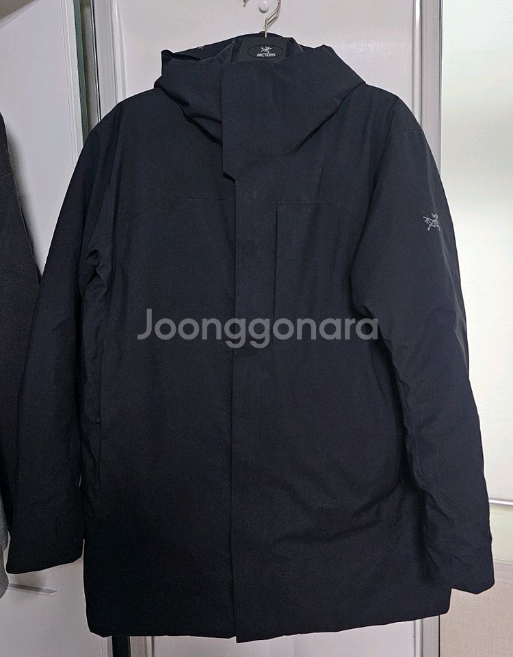 아크테릭스 써마파카 블랙 xl 새상품--1