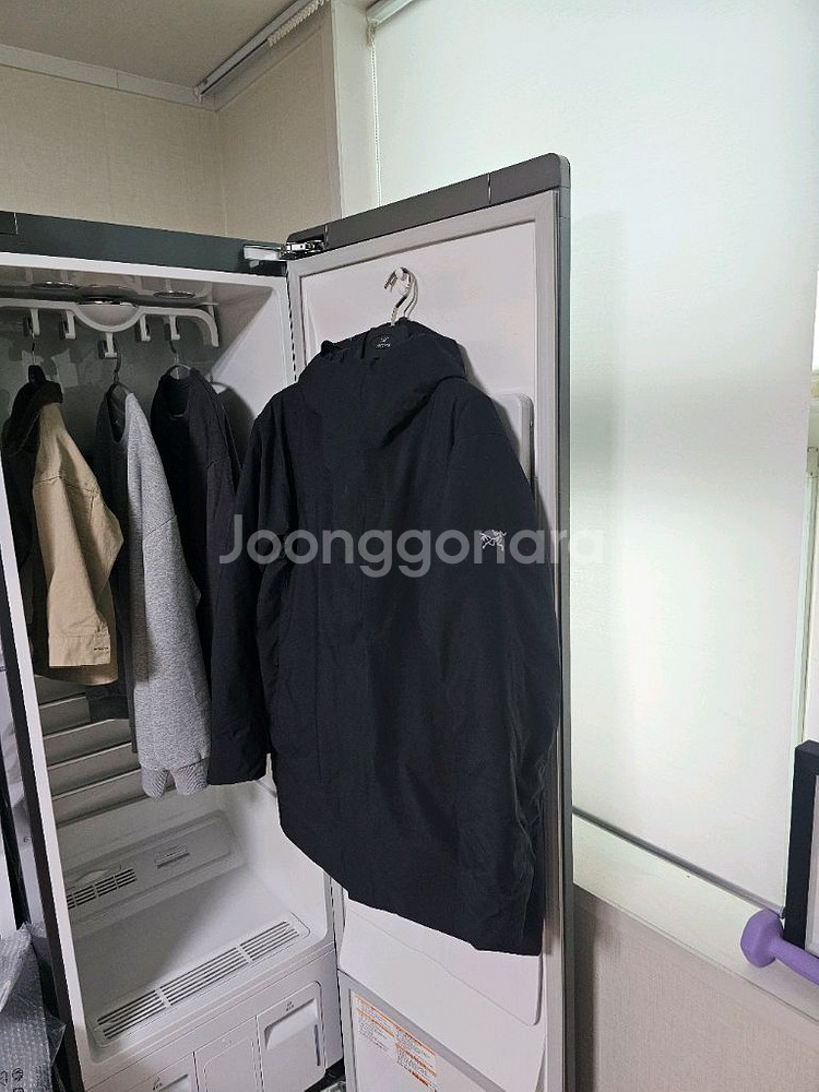 아크테릭스 써마파카 블랙 xl 새상품--2