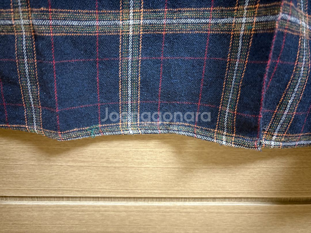 여성스러운 체크 원피스--4