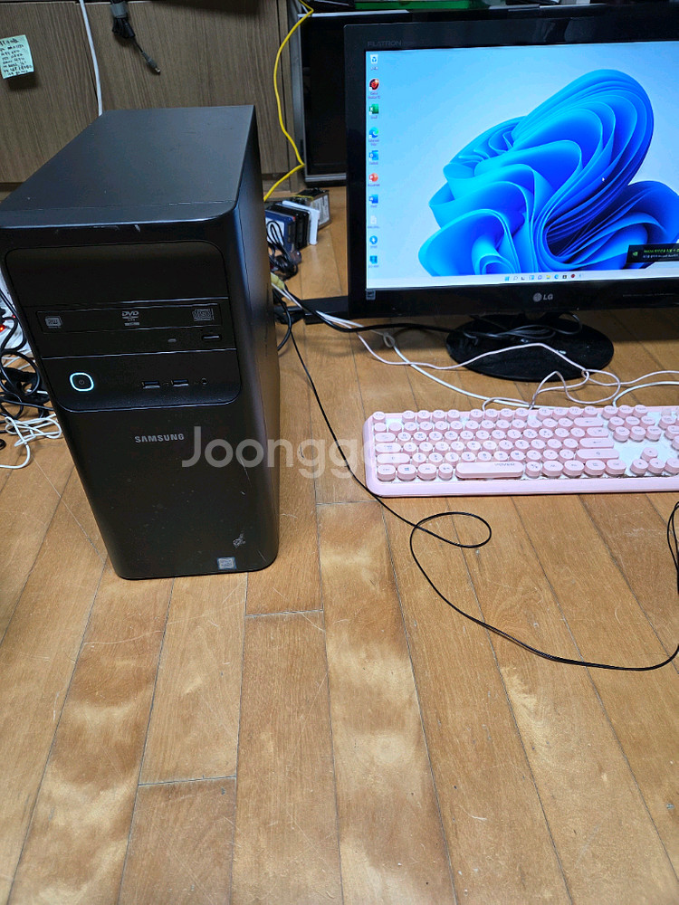 삼성 컴퓨터 본체 i3-9100 램8 GT1030--0