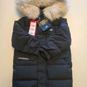 뉴발란스 롱다운 구스다운 패딩점퍼 110