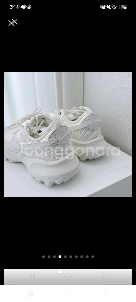 나이키 러닝화 화이트 TC7900 240, 245 새상품--3