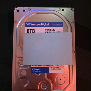 WD 블루 8TB 하드디스크