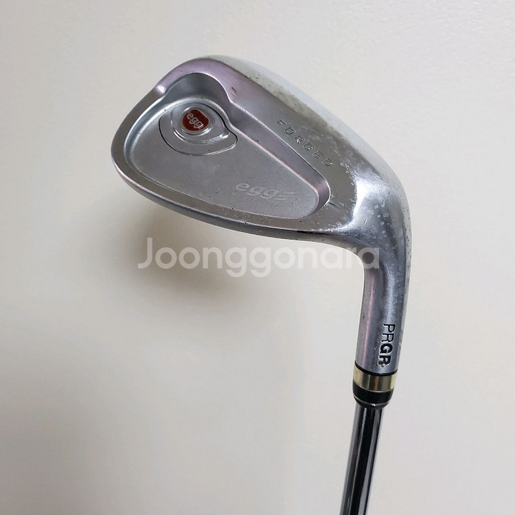 PRGR 에그 포지드 웨지 49도 스틸샤프트 어프로치샌드 프로기어 골프채--0