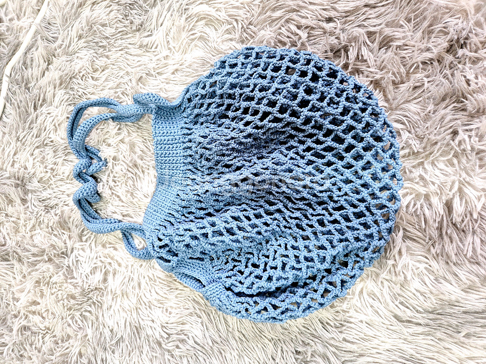 핸드메이드 니트백--1