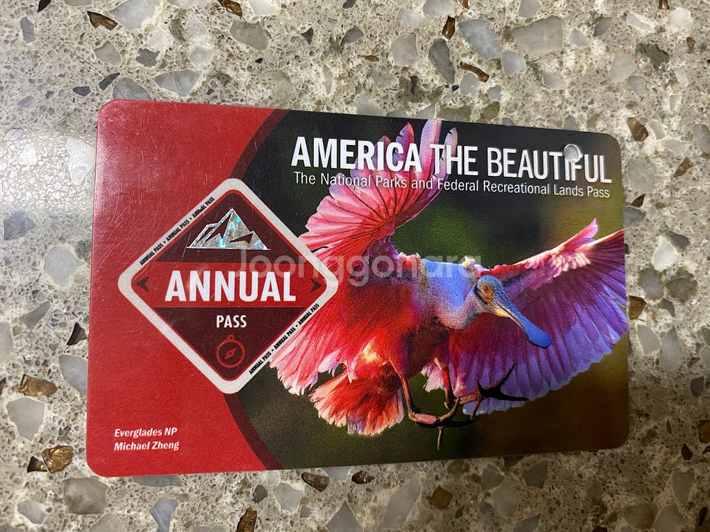 미국 국립공원 애뉴얼패스--0
