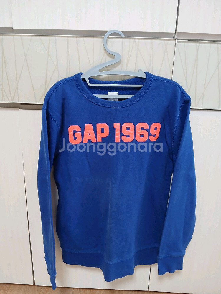 갭키즈 기모 맨투맨 XXL(14-16세) 160~165사이즈 1회착용 거의새것15000원--3