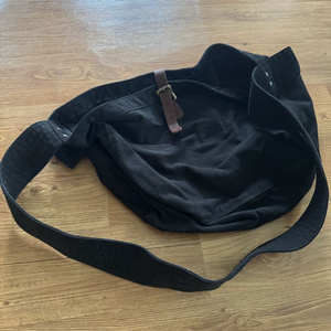 아트이프액츠 Garment Dyed Newsboy Bag_Black