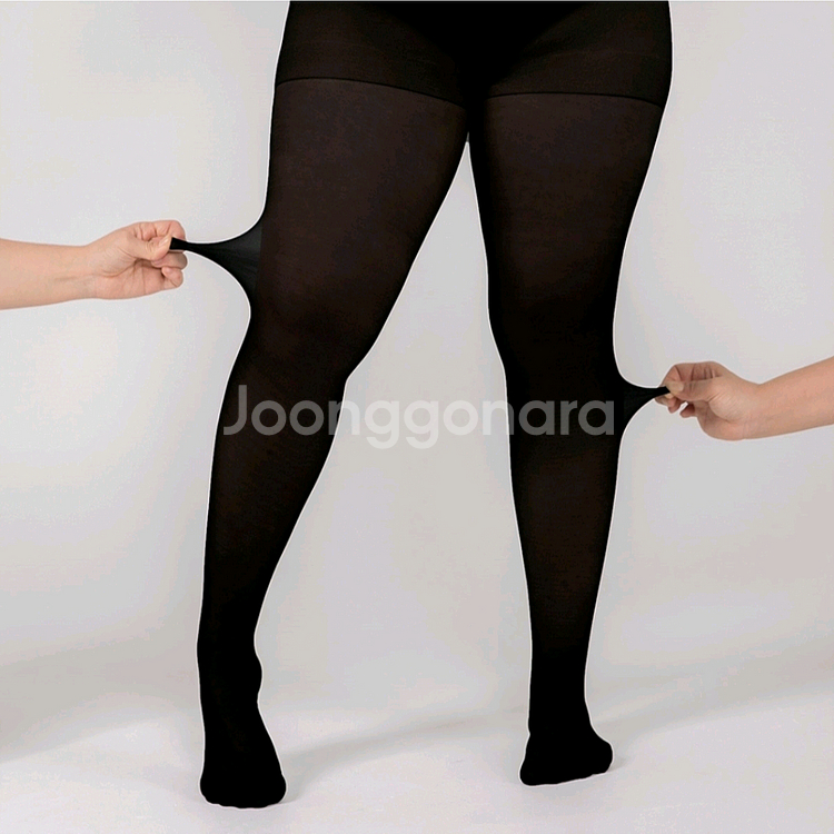 넉넉 150D/70D 블랙 스타킹 XL--7