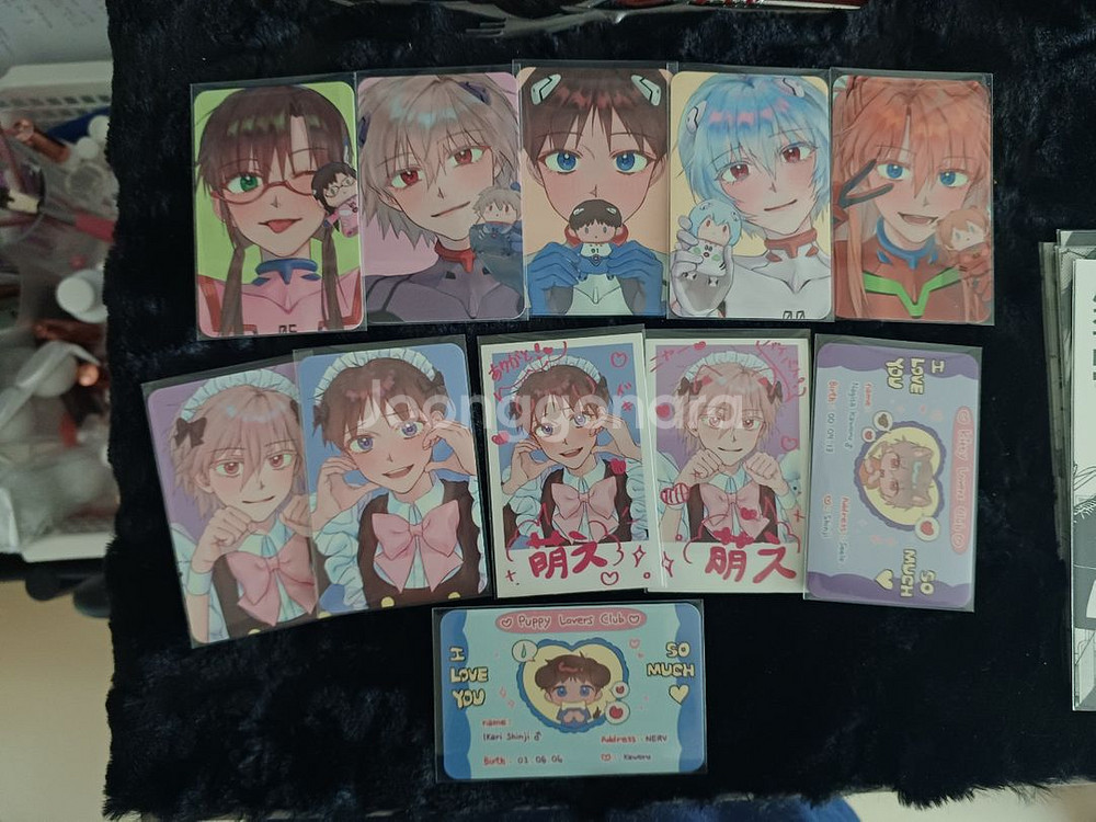 에반게리온 카오루 신지 레이 아스카 마리 비공굿 포카--0