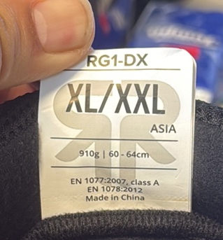 스노우보드 헬멧 Ruroc RG-1 DX 사이즈 XL/XXL--6