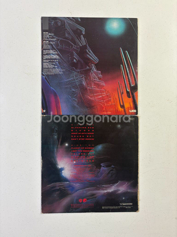 ZZ Top LP 앨범 2장--1