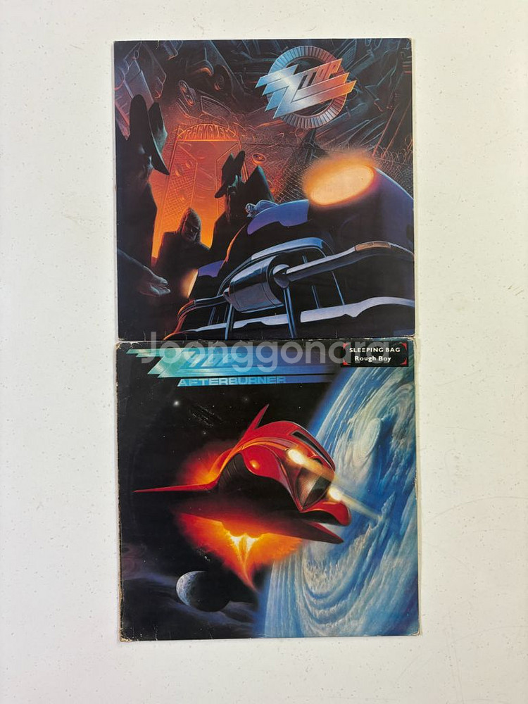 ZZ Top LP 앨범 2장--0