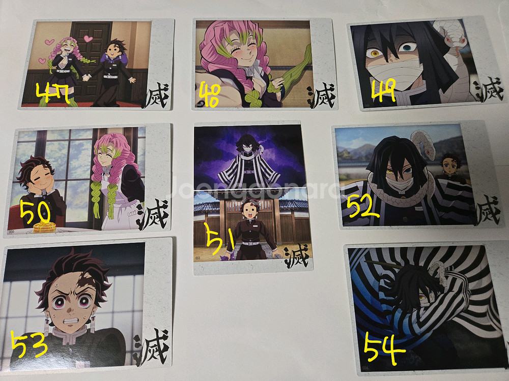 귀멸의칼날 콜렉팅카드 - 스틸 판매합니다--5