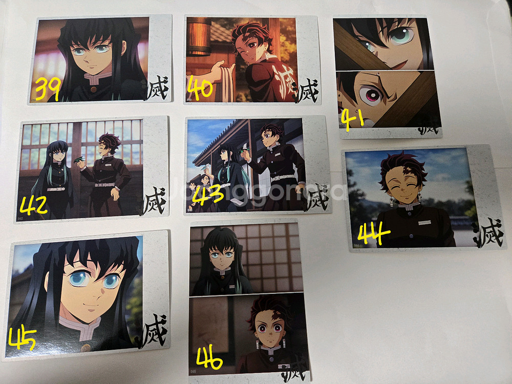 귀멸의칼날 콜렉팅카드 - 스틸 판매합니다--4