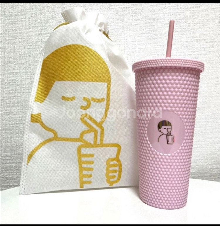 디저트39텀블러 연핑크 (새상품)대용량--0