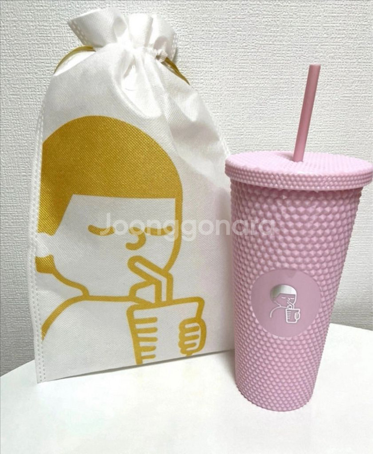 디저트39텀블러 연핑크 (새상품)대용량--1