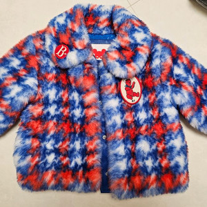 베베드피노 퍼 패딩 점퍼 100 (새상품급)