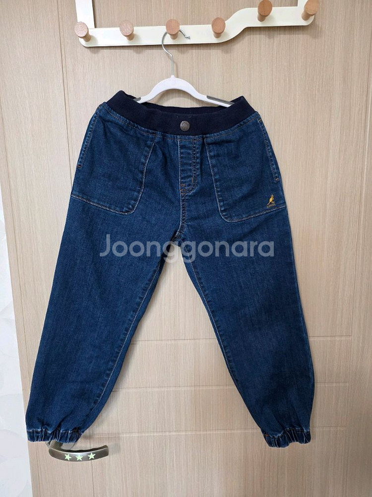 캉골 키즈 청바지 130 상태최고--0