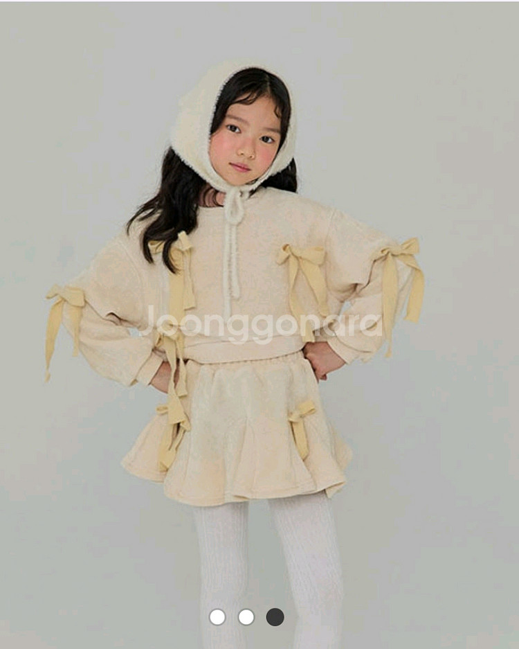 포크칩스 스노우 리본 상하세트 js--0