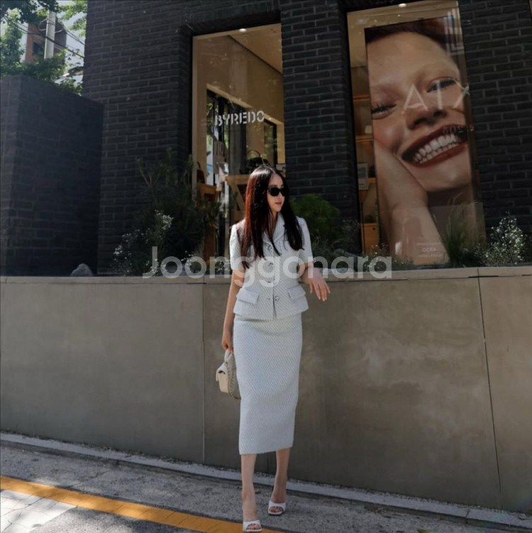 마이아이코 트위드 스커트--0