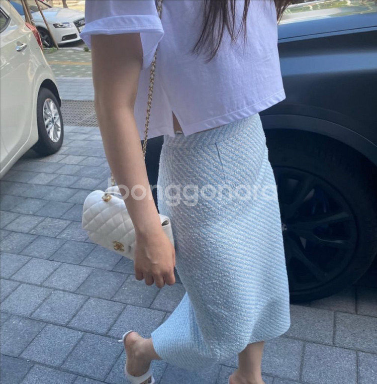 마이아이코 트위드 스커트--6