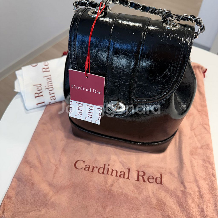 카디널레드 하우아백 은장블랙 새상품--1