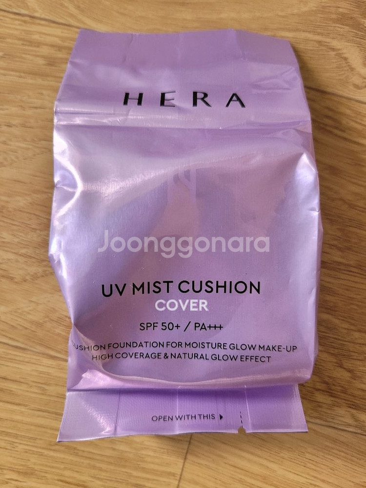 헤라 UV 미스트 쿠션 커버 새거 리필 21C1 바닐라 커버--0