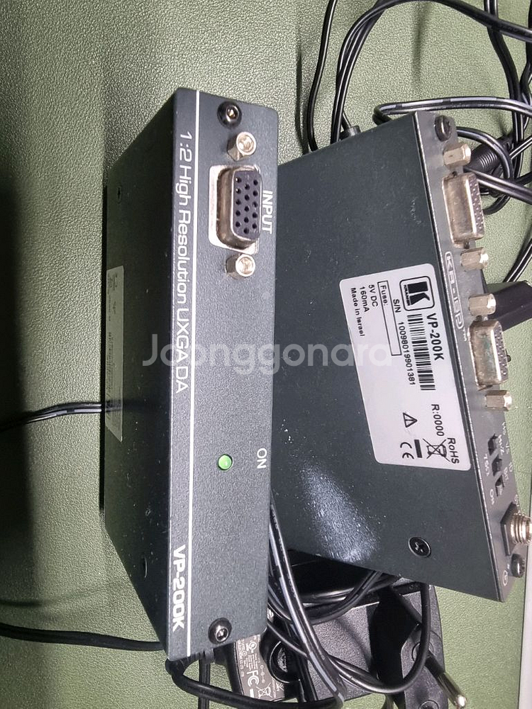 Kramer vp-200k 1:2vga 분배증폭기--2