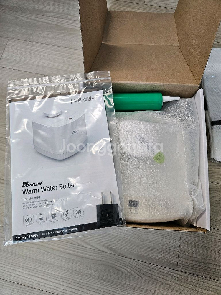 파크론 워셔블 온수매트 해외용(110V) 슈퍼싱글--2