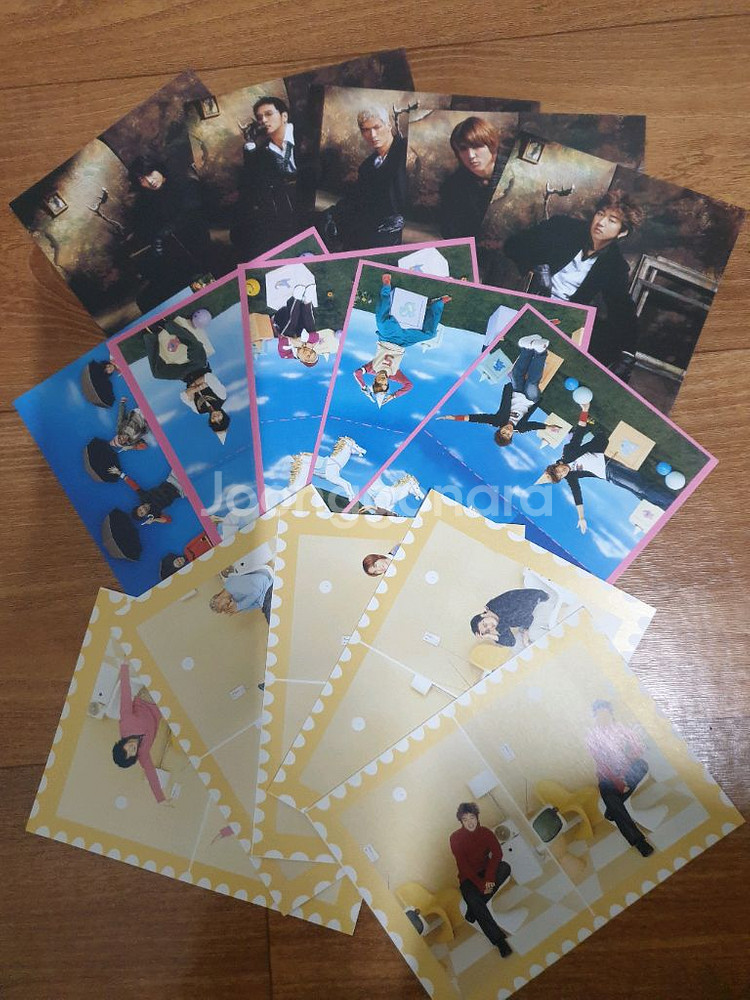 god 지오디 팬클럽굿즈+앨범+화보집+포스터+엽서(포카)+기타 굿즈 일괄--2