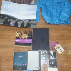 god 지오디 팬클럽굿즈+앨범+화보집+포스터+엽서(포카)+기타 굿즈 일괄
