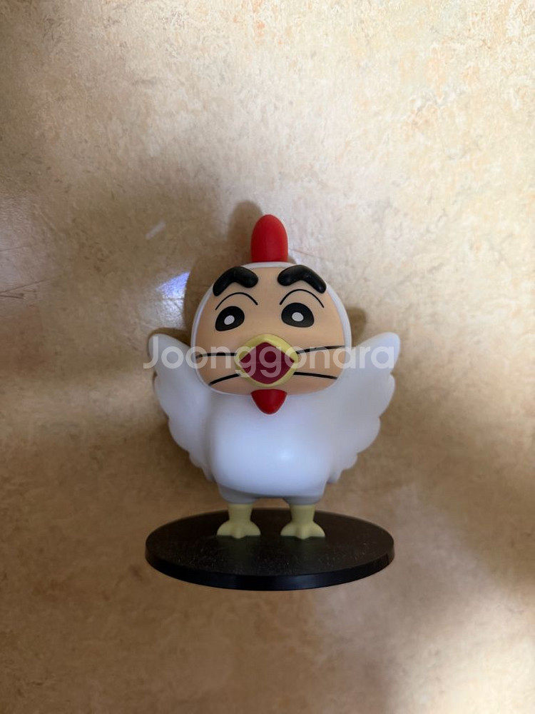 반프레스토 짱구는 못말려 정품 닭 피규어--0