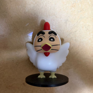 반프레스토 짱구는 못말려 정품 닭 피규어