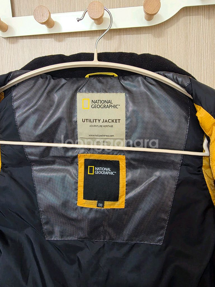 내셔널지오그래픽 키즈 패딩 조끼 130--4