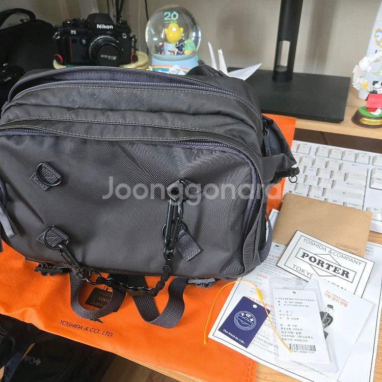 요시다포터 POTR 라이드 웨이스트백 슬링백 크로스백--0