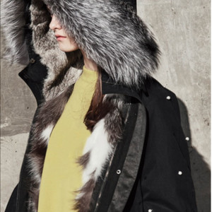 GCUT 지컷 리버시블 진주 야상